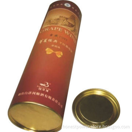 Corrugated Wine Gift Boxes, Made of Cardboard, Customized Sizes and Logos Welcomed